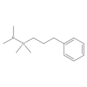 N-[dimethyl(3-phenylpropyl)silyl]-N-methylmethanamine Structure