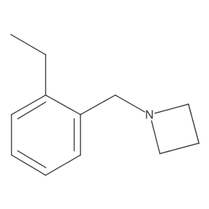 1-(2-Ethylbenzyl)azetidine Structure