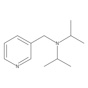 N,N-DI-I-PR-3-Pyridylmethylamine Structure