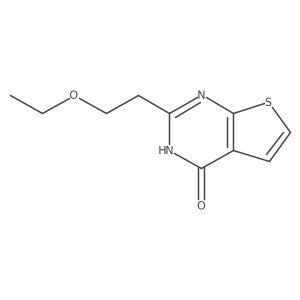 2-(2-ethoxyethyl)-3H,4H-thieno[2,3-d]pyrimidin-4-one Structure