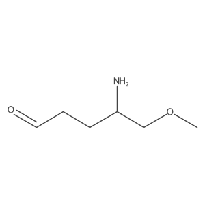 4-Amino-5-methoxypentanal结构式