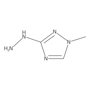 3-Hydrazinyl-1-methyl-1H-1,2,4-triazole Structure