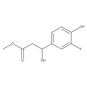 methyl (3S)-3-(3-fluoro-4-hydroxyphenyl)-3-hydroxypropanoate Structure