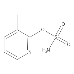 3-Methylpyridin-2-yl sulfamate结构式
