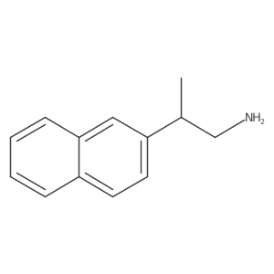 (2R)-2-Naphthalen-2-ylpropan-1-amine结构式