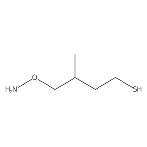 4-(Aminooxy)-3-methylbutane-1-thiol结构式