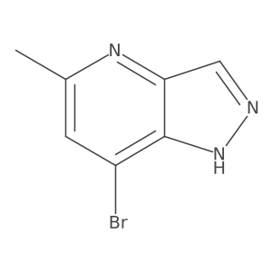 7-Bromo-5-methyl-1H-pyrazolo[4,3-b]pyridine Structure