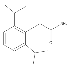2-(2,6-Diisopropylphenyl)acetamide Structure
