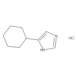 4-Cyclohexyl-1H-imidazole hydrochloride Structure