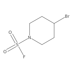 4-Bromopiperidine-1-sulfonyl fluoride Structure