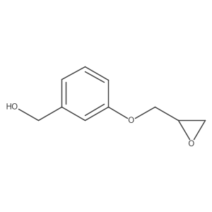 (3-(Oxiran-2-ylmethoxy)phenyl)methanol结构式