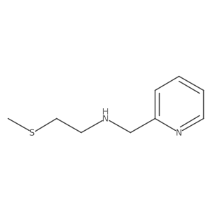 2-Pyridinemethanamine, N-[2-(methylthio)ethyl]- Structure