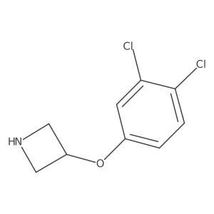 3-(3,4-Dichlorophenoxy)azetidine Structure