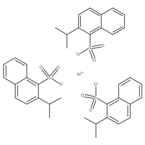 Aluminium (1-methylethyl)naphthalenesulphonate Structure