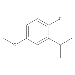 1-Chloro-2-isopropyl-4-methoxy-benzene结构式