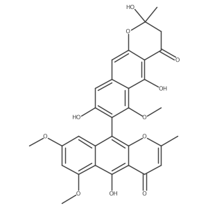 Isoaurasperone F Structure