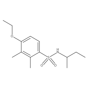 [(4-Ethoxy-2,3-dimethylphenyl)sulfonyl](methylpropyl)amine结构式
