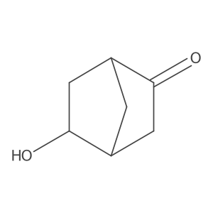 5-Hydroxybicyclo[2.2.1]heptan-2-one Structure