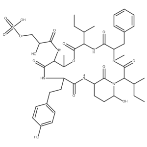 Micropeptin KT946 Structure