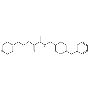 N1-((1-benzylpiperidin-4-yl)methyl)-N2-(2-morpholinoethyl)oxalamide Structure