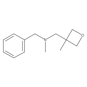 N-benzyl-N-methyl-1-(3-methyloxetan-3-yl)methanamine结构式