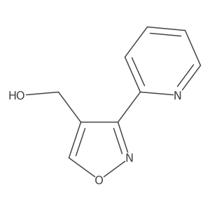 (3-Pyridin-2-yl-isoxazol-4-yl)-methanol Structure