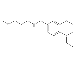 (3-Methoxypropyl)[(1-propyl-1,2,3,4-tetrahydroquinolin-6-yl)methyl]amine结构式