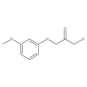 1-Chloro-3-(3-methoxyphenoxy)propan-2-one Structure