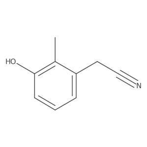 2-(3-Hydroxy-2-methylphenyl)acetonitrile结构式