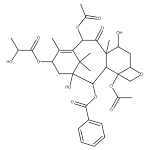 Baccatin III 13-(S-lactate)结构式