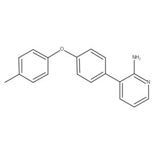 3-(4-(4-Methylphenoxy)phenyl)pyridin-2-amine结构式