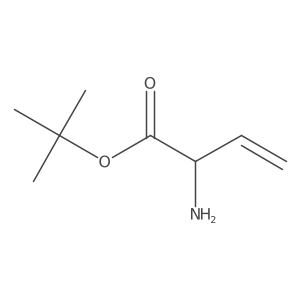 Tert-butyl 2-aminobut-3-enoate Structure