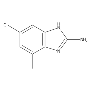 5-chloro-7-methyl-1H-1,3-benzodiazol-2-amine Structure