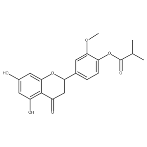 4'-Isobutyrylhomoeriodictyol Structure