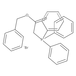 [2-(Benzyloxy)-2-oxo(1,2-13C)ethyl]triphenylphosphanium bromide结构式