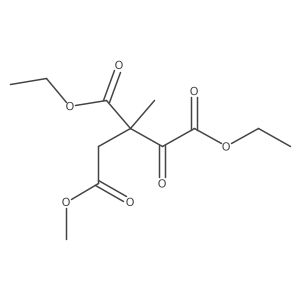 1,2-Diethyl 3-methyl 2-methyl-1-oxo-1,2,3-propanetricarboxylate Structure