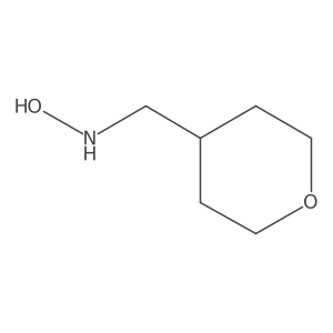 N-[(oxan-4-yl)methyl]hydroxylamine结构式
