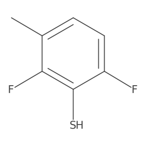 2,6-Difluoro-3-methylbenzene-1-thiol Structure