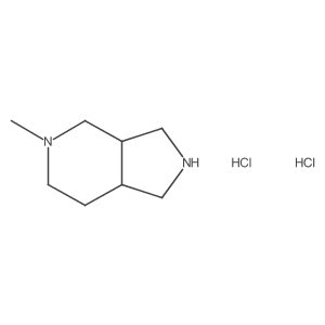 (3aS,7aR)-5-Methyloctahydro-1H-pyrrolo[3,4-c]pyridinedihydrochloride Structure