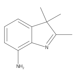 2,3,3-Trimethyl-3H-indol-7-amine结构式