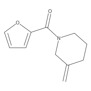 1-(Furan-2-carbonyl)-3-methylidenepiperidine Structure