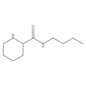 (2S)-N-butylpiperidine-2-carboxamide Structure