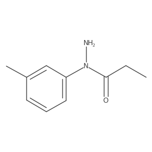 N-(3-methylphenyl)propanehydrazide Structure