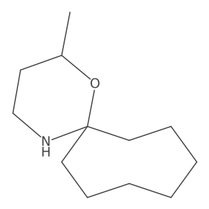 2-Methyl-1-oxa-5-azaspiro[5.7]tridecane结构式