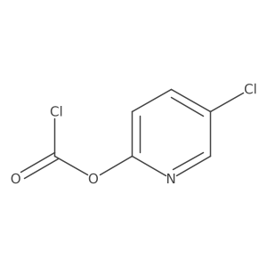 5-Chloropyridin-2-yl chloroformate结构式