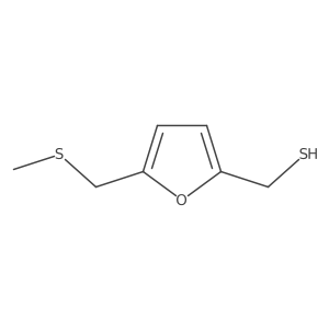 {5-[(Methylsulfanyl)methyl]furan-2-yl}methanethiol结构式