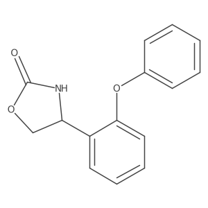 4-(2-Phenoxyphenyl)-1,3-oxazolidin-2-one Structure