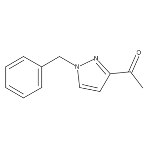 1-(1-Benzylpyrazol-3-yl)ethanone结构式