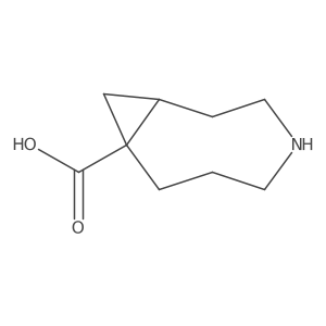 4-Azabicyclo[6.1.0]nonane-8-carboxylic acid结构式