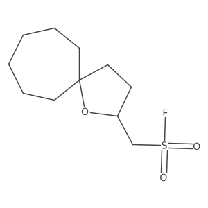 {1-Oxaspiro[4.6]undecan-2-yl}methanesulfonyl fluoride结构式
